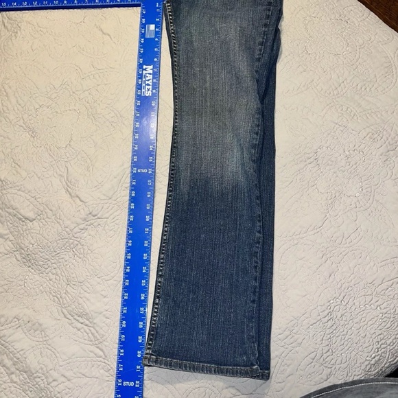 DKNY Bootcut Jeans Size 6p Dark Denim - Picture 3 of 9